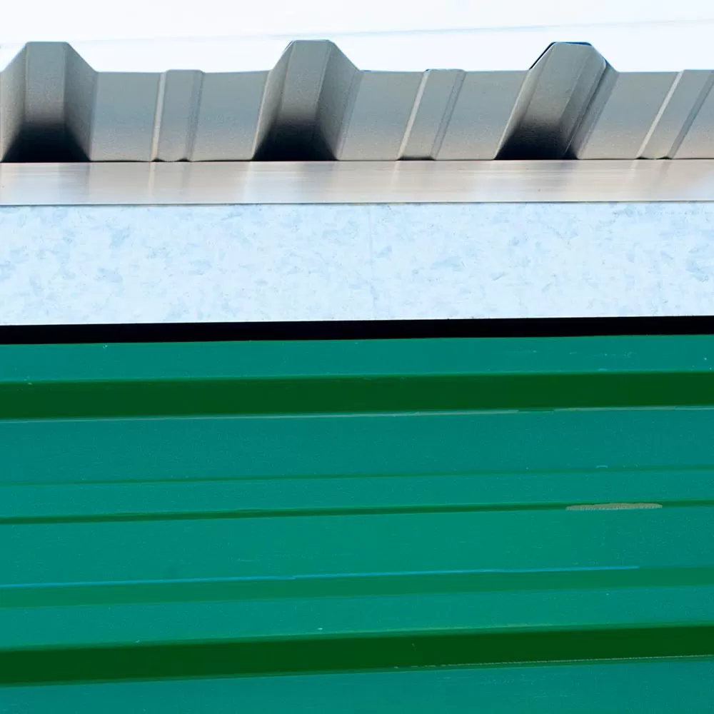 Telhado com queda d'água