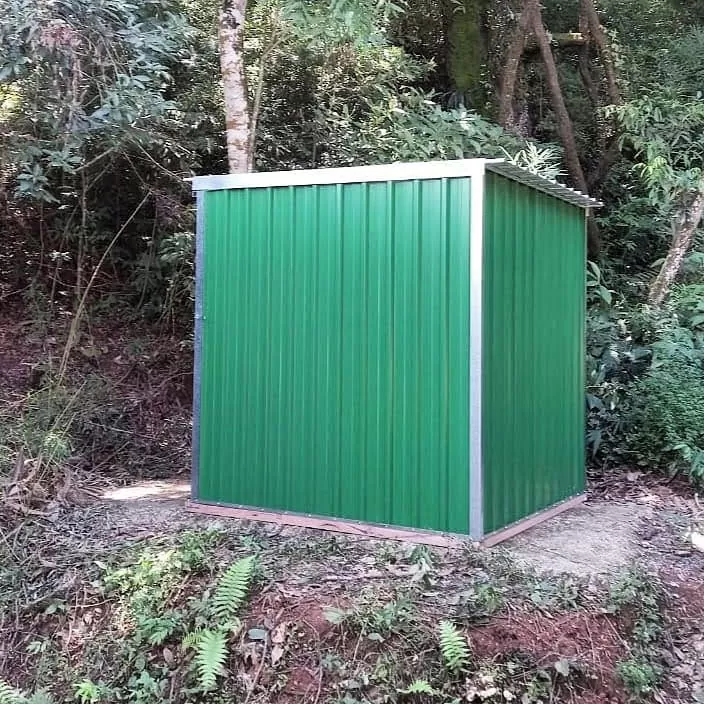 Depósito de Jardim - Modelo 2 com Porta de Correr