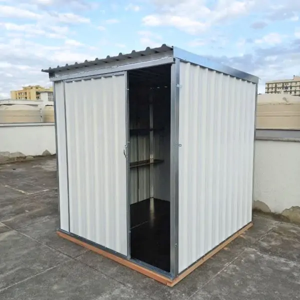 Depósito de Jardim - Modelo 2 com Porta de Correr