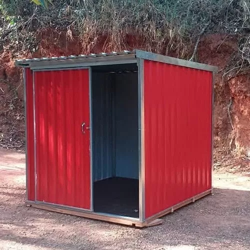Depósito de Jardim - Modelo 2 com Porta de Correr