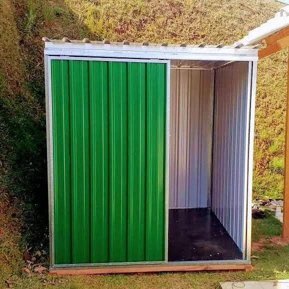 Depósito de Jardim - Modelo 2 com Porta de Correr