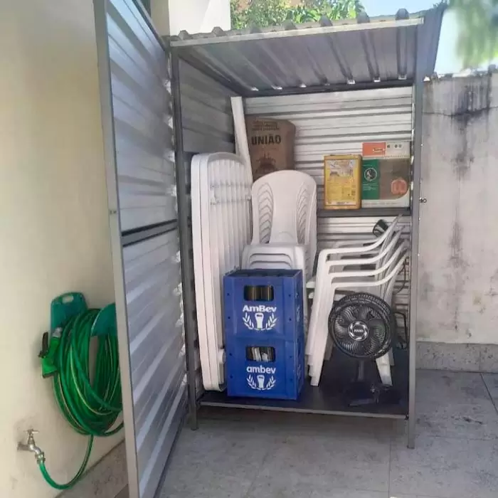 Depósito de Jardim – Modelo 3 com 1 porta